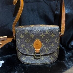 Authentic Louis Vuitton St. Cloud Monogram Brown Crossbody Bag